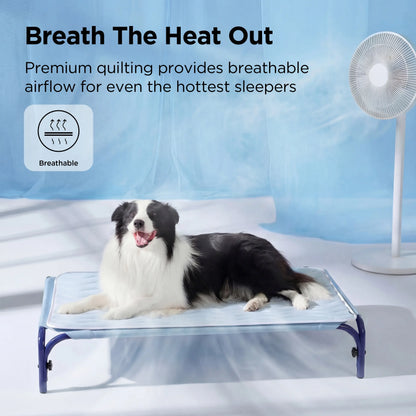 【Up to $20 Off】Bedsure Cooling Thin & Thick Mat for Dogs – Q-MAX>0.4 Washable Pet Cooling Pad, No Gel, No Electric, Non-Slip Summer Crate Bed for Large Dogs,Deals for You Days