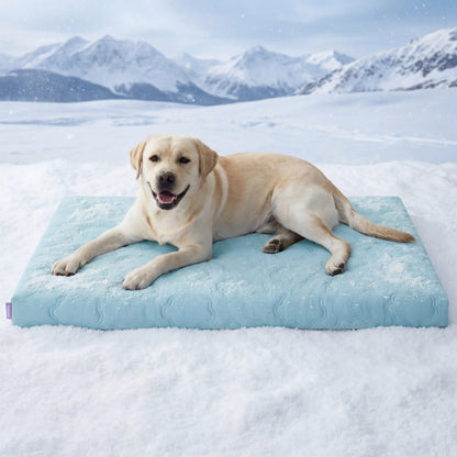 【Up to $20 Off】Bedsure Cooling Thin & Thick Mat for Dogs – Q-MAX>0.4 Washable Pet Cooling Pad, No Gel, No Electric, Non-Slip Summer Crate Bed for Large Dogs,Deals for You Days