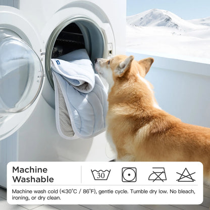 【Up to $20 Off】Bedsure Cooling Thin & Thick Mat for Dogs – Q-MAX>0.4 Washable Pet Cooling Pad, No Gel, No Electric, Non-Slip Summer Crate Bed for Large Dogs,Deals for You Days