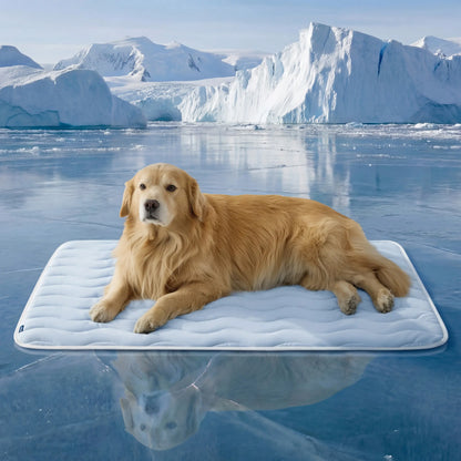 【Up to $20 Off】Bedsure Cooling Thin & Thick Mat for Dogs – Q-MAX>0.4 Washable Pet Cooling Pad, No Gel, No Electric, Non-Slip Summer Crate Bed for Large Dogs,Deals for You Days