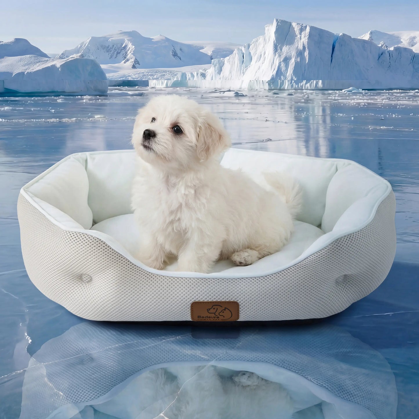 【Up to $20 Off】Bedsure Cooling Thin & Thick Mat for Dogs – Q-MAX>0.4 Washable Pet Cooling Pad, No Gel, No Electric, Non-Slip Summer Crate Bed for Large Dogs,Deals for You Days