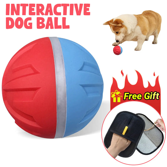 Smart Interactive Dog Toy, Chew Resistant, Dental Care, Outdoor, Rechargeable, for Small and Large Dogs Stri Charged Cat Ball Toy Physical Strength Automatic Kitten Interactive Balls Scaredy Crow Kicker Cat Toy Inter Cat Cats Fishing Rod Feather Aut Dog
